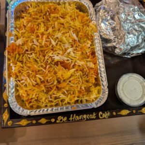 chicken biryani(small tray)